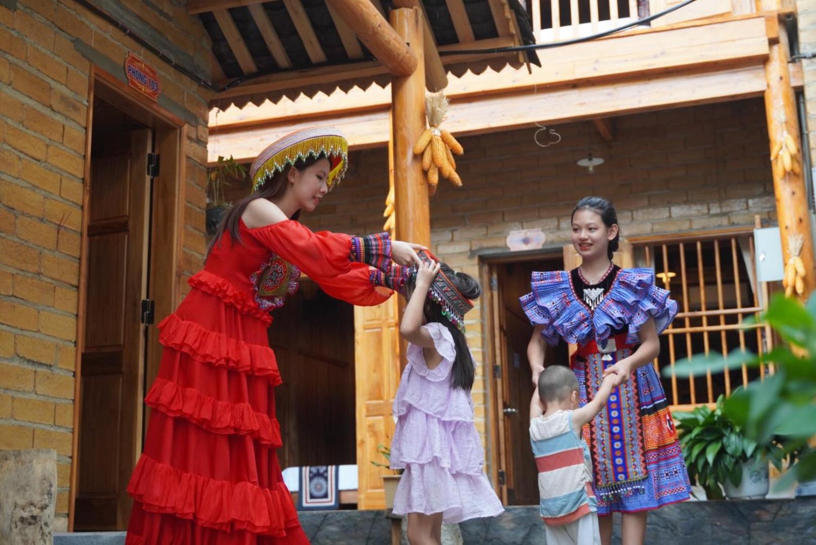 Tom Tep Homestay Ha Giang Bagian luar foto